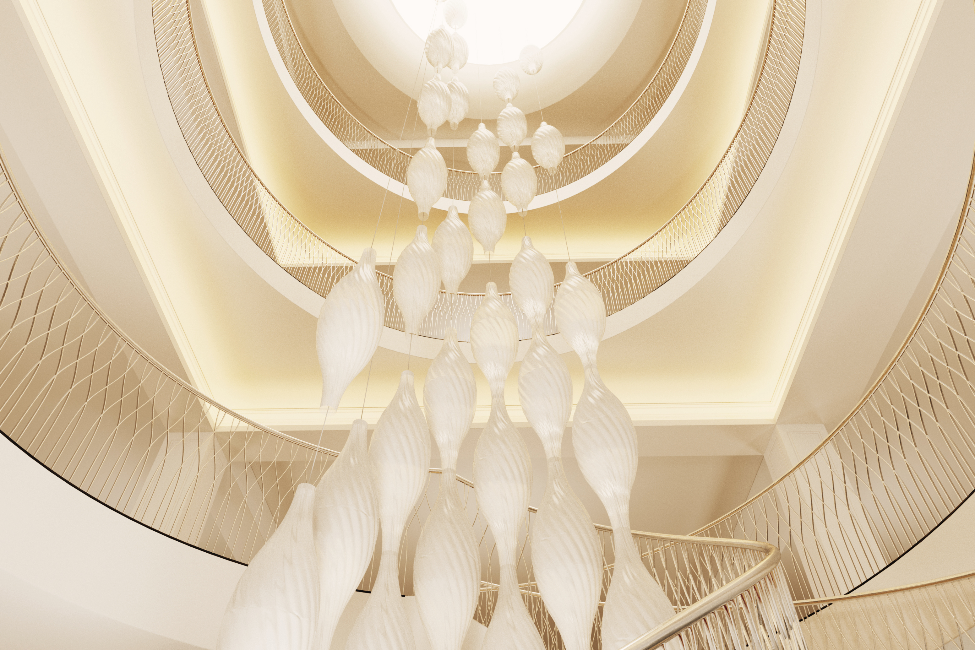 The Dancing Bee Hives by Arthur Mamou-Mani at Fortnum &amp; Mason