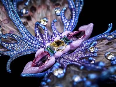 Christie’s exhibition Wallace Chan jewellery